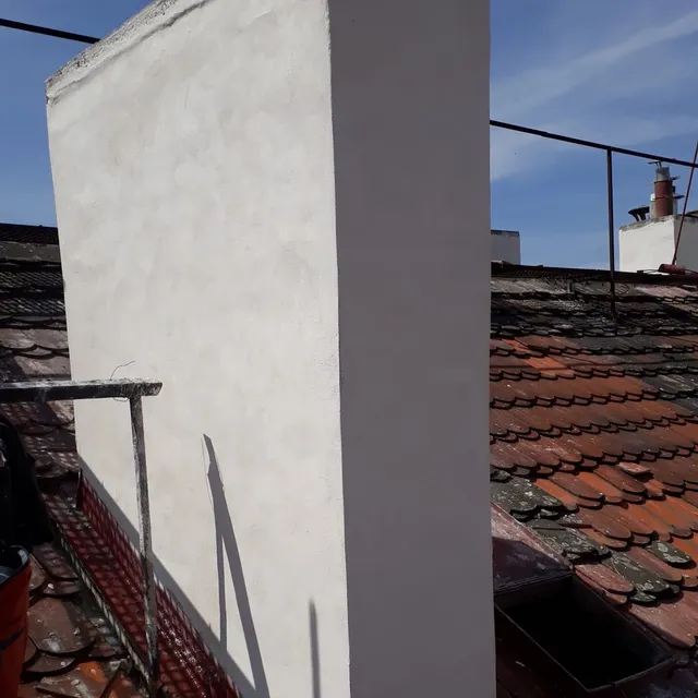Oprava komína, Praha 4 — po opravě